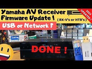 Yamaha AV Receiver Firmware Update