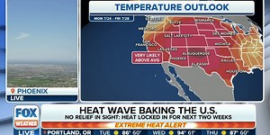 No relief: Heat wave continues for next 2 weeks | Latest Weather Clips | FOX Weather