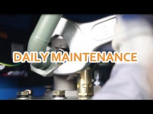 How to service the air compressor?