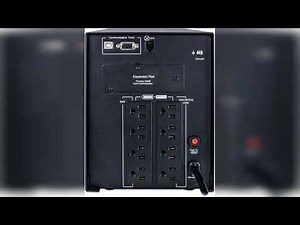 Review: CyberPower PR1500LCD Smart App Sinewave UPS System, 1500VA/1500W, 8 Outlets, AVR, Mini...