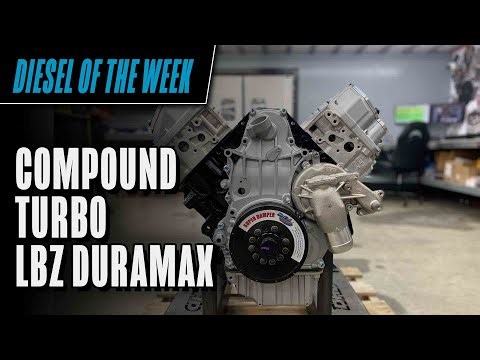 Dirty Hooker Diesel-Built Compound-Turbo LBZ Duramax Engine