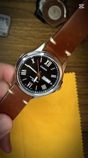 Casio MTP-1377 battery replacement & strap replacement