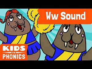 Ww | Fun Phonics | How to Read | Made by Kids vs Phonics
