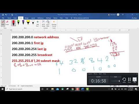 شرح بالعربي subnetting الجزء الاول