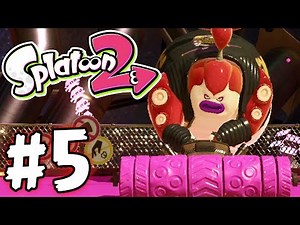 Splatoon 2 - Part 5 - Octo Samurai Boss! (Gameplay Walkthrough Nintendo Switch)
