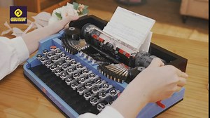 GEVINST Typewriter Building Kits, Building Idea Set for Adults Challenging (2139 Pieces)