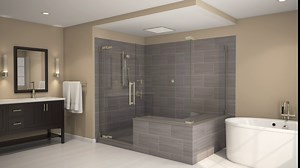 KOHLER Real Rain Overhead Panel Trim for Real Rain Panel K-31110, K-31111-BL, Matte Black