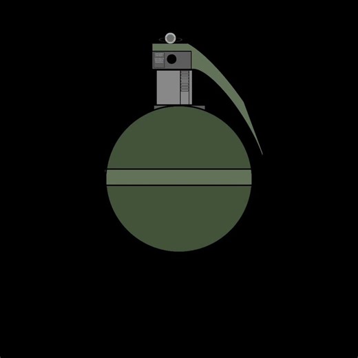 HFG - 45 [High Fragmentation Grenade] #animation