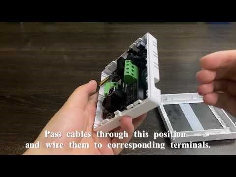 How to wire the receiver(wiring method of dry contact) -21