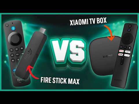 Xiaomi TV BOX 🆚 Amazon FIRE STICK 4K MAX: Este es EL MEJOR en 2026