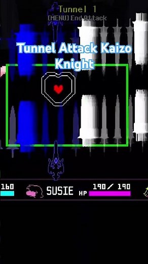 Tunnel Attack Kaizo Knight #deltarune #deltarunechapter3 #kaizo