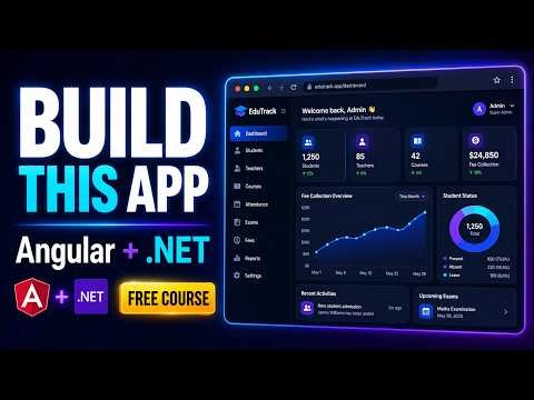 Angular for .NET Developers 2026 | EduTrack Project Setup | Chapter 1