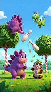 Monty’s Big Bone Dino Dig #animation