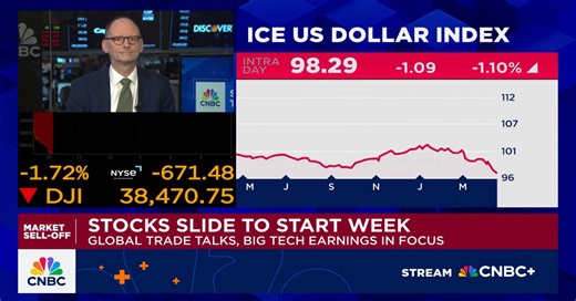 There is a 90% probability of recession if trade policies don't change, says Apollo's Torsten Slok