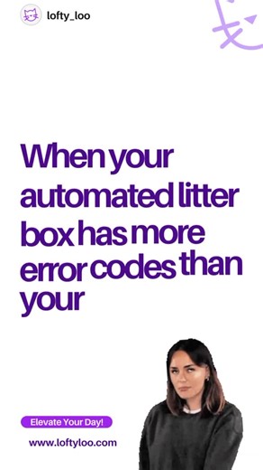 While some tech is great, sometimes you just want a cleaner home with cats without needing an engineering degree to fix the litter box. If you’re tired of the digital drama, it might be time to switch to a modern litter box that actually works. Our elevated cat litter box offers a safer cat litter setup and easier cat care with zero software updates required. Just simple, accessible pet care that lets you stand tall and skip the troubleshooting. Shop LoftyLoo Now! #ElevatedLitterBox #CatCare #Ca