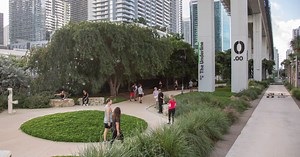 the underline, miami's linear park and urban trail, opens to the public