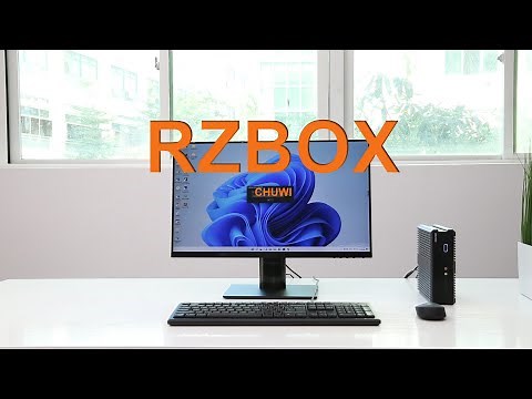 RZBOX -The world's first mini PC with AMD RYzen 9 4900H processor