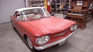 598K views · 10K reactions | While taking a 1960 Chevy Corvair for a joyride, Rick uncovers a few issues hiding under the hood - but will he be able to make this romance work? | Pawn Stars on History | Facebook