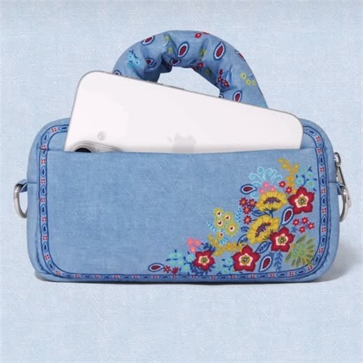 The Bronze Lady on Instagram: "Classic paisley gets a floral makeover in Britney Drumheller’s Bandana Love Crossbody Bag-thoughtfully designed and easy to love. Even better, it’s yours free when you spend $150 or more on Brighton! Available at two of our locations while supplies last 🤗💙"