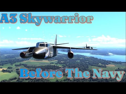 A3 Skywarrior before navy