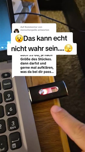 Antwort auf @menschenpelle@Spielsüchtigundglücklich @Bugfrei @GuTs @Kai @Revilo1111 @FuckTikTok2.0 @chris.b. 📸 Speicher voll? Nicht mehr. 🔌 3-in-1 USB-Stick: USB-A | USB-C | Lightning 💾 1 TB Speicher – einmal zahlen, kein Abo 🔒 Offline & sicher – keine Cloud, kein Internet ⚡ Fotos, Videos & Daten direkt von Gerät zu Gerät 🎁 Ideal für Backups, Zuhause aufbewahren oder verschenken #winterdeals #fyp #newyearnewyou #icloud #flashdrive
