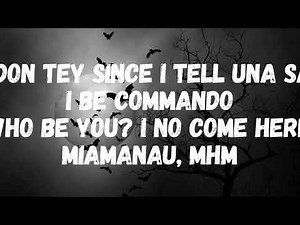 Rema ft Odumodublvck war machine (lyrics video)