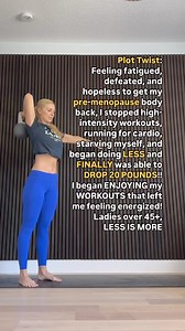 7.6K views · 82 reactions | Comment “MAGIC” and I’ll send you a link to get started!彩✨Ladies, I promise you don’t need to starve yourself, go on any strange diet that you can’t sustain, or kill yourself in the gym! #menopause #homeworkouts | Beach Yoga Girl - Kerri Verna | Facebook