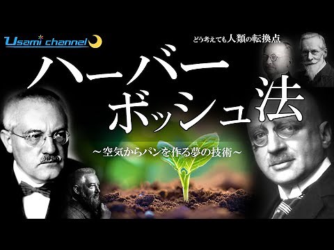 【人類の転換点】ハーバー・ボッシュ法【空気からパンを生み出す技術】