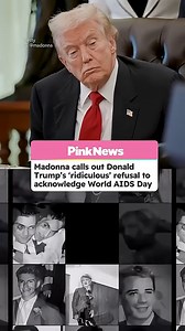 Madonna has slammed Donald Trump’s administration for its “absurd” decision not to recognise world