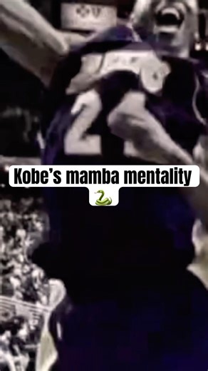 Kobe’s mamba mentality 🐍🔥🏀 #nba #kobebryant #mambamentality #kobe