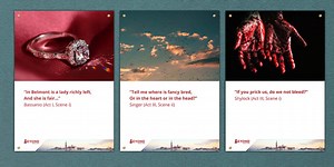The Merchant of Venice Key Quotations Display Posters