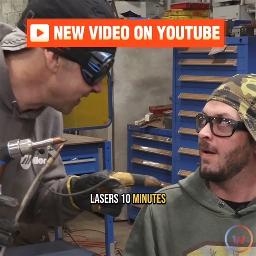 12K views · 33 reactions | If only there were a way to get someone welding in under 10 minutes of training. We stopped by Garage Bound LLC in Chattanooga where Michael showed us how quick and easy it was to get up and running with laser welding using the IPG Photonics LightWELD. Watch the full video on YouTube today at 3:30 PM EST https://youtu.be/q8FhEVXdIh0 | Weld.com | Facebook