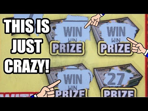 I Can't Stop WINNING On These New Scratch Off Lottery Tickets!!