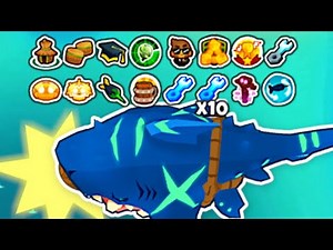 I Gave MAX Buffs To The Megalodon... (Bloons TD 6)