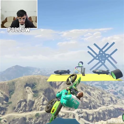 73K views · 1.1K reactions | Impossible Bike parkour Race challenge in gta 5 | Beasts | Facebook