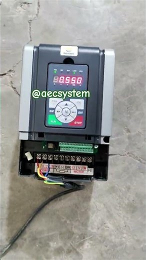 HP mont 5HP VFD Repair & Testing, Display not working problem #vfd #repair #hmi #display #shorts #yt