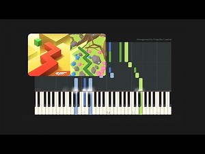Dancing Line - The Earth // Custom Arrangement (Synthesia Tutorial + MIDI + PDF)