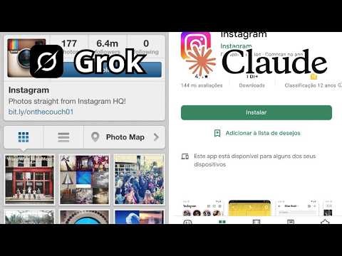 Grok vs Claude recriando o Instagram do ZERO!