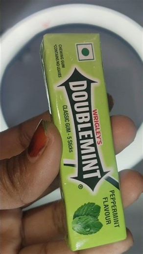 Double mint bubble gum 🤤. #canddy #shorts #lollipop #shortsvideo #viral #asmr #asmrchocolate