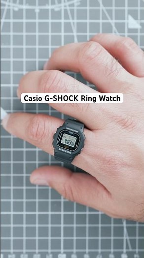 Casio RING WATCH G-shock Nano