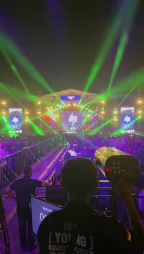 Kombinasi Genere Operator Lighting di Kontes Jember