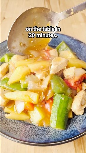 THAI SWEET & SOUR CHICKEN in 20 minutes #recipe