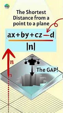 This Is What Shortest Distance Really Means #distance #maths