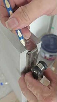 Sliding door roller track: recess needed? #On-site construction #Wickes #Wickes 132X easy screwing