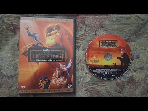 Previews from The Lion King: Platinum Edition 2003 DVD (Disc 2)