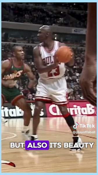 Michael Jordan's Iconic Fadeaway Jump Shot: Basketball Elegance