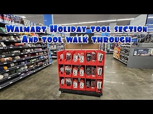 Walmart hyper tough holiday stacks and tool walk through