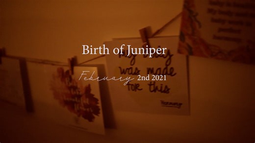 birth of juniper - birth part - censored