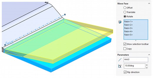 Direct Editing in SOLIDWORKS - Engineers Rule