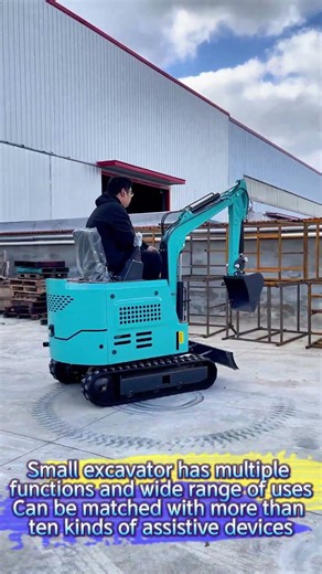 Mini excavators are easy to operate and can do the work of more than ten manual laborers. #digger